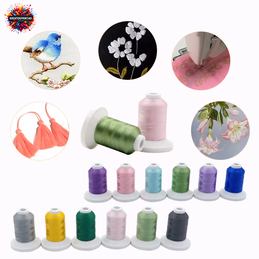 Nice set of embroiderythread, 63 pcs.