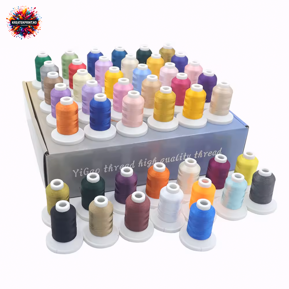 Nice set of embroiderythread, 63 pcs.